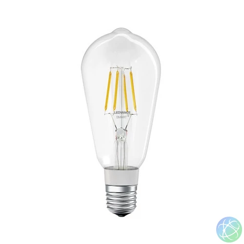 Ledvance Smart+ BT FIL edison fényforrás,DIM,6W 2700K E27 okostelefonnal,alkalmazással vezérelhető intelligens fényf.