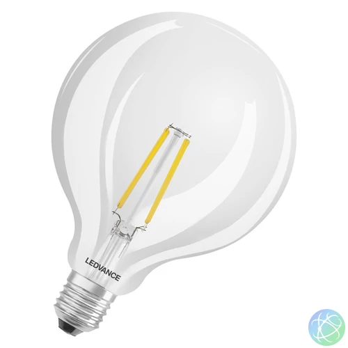 Ledvance Smart+ Wifi vezérlésű 5,5W 2700K E27 dimmelhető filament nagygömb LED fényforrás