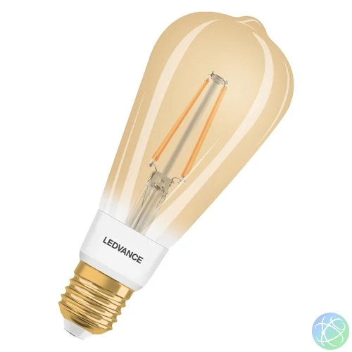 Ledvance Smart+ 6W 2400K E27, dimmelhető Edison alakú filament LED fényforrás