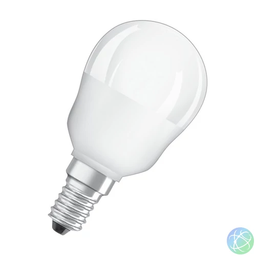 Osram Star+ RGBW/matt búra/4,5W/250lm/2700K/E14 távirányítható LED kisgömb fényforrás