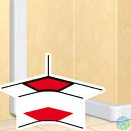 Legrand 010602 DLP 50 mm mély csatornához belső könyök