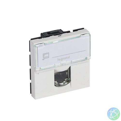 Legrand 076564 Program Mosaic Cat 6 UTP/ 2 modul/ fehér LCS2 RJ45 aljzat