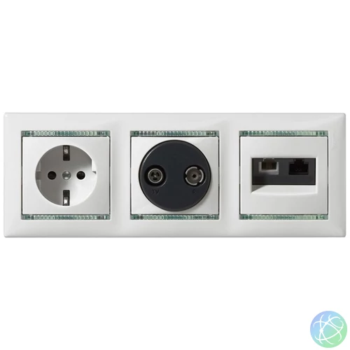 Legrand 774180 Valena elefántcsont RJ11+RJ45 Cat5e UTP kombinált aljzat