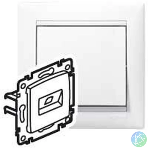 Legrand 774247 Valena körömmel fehér 2xRJ45 LCS2 Cat6 UTP aljzat