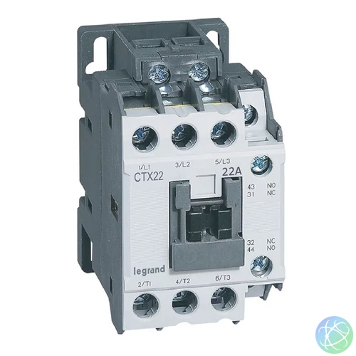 Legrand 416116 CTX3 3P 22A 1Z+1NY 230V AC ipari mágneskapcsoló