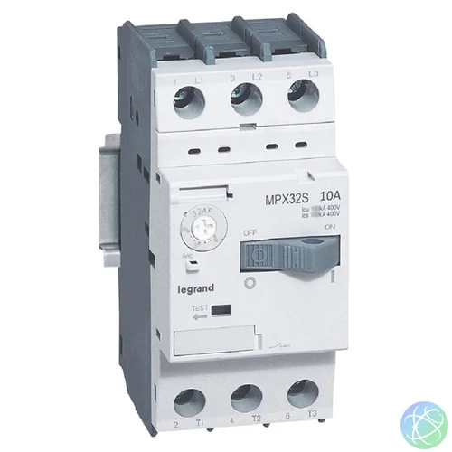 Legrand 417310 MPX3 TM 6-10A 3P 32S motorvédő kismegszakító