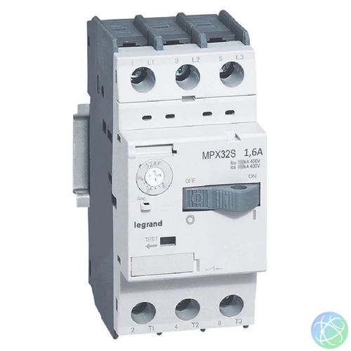 Legrand 417305 MPX3 TM 1.0-1.6A 3P 32S motorvédő kismegszakító