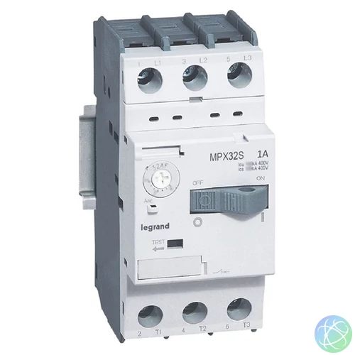 Legrand 417304 MPX3 TM 0.63-1.0A 3P 32S motorvédő kismegszakító