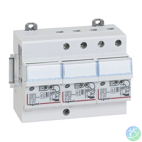Legrand 003953 Lexic 4P 12kA komplett túlfeszültség-levezető
