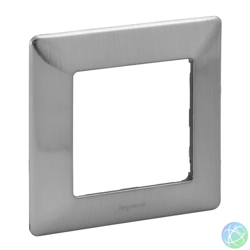 Legrand 754151 Valena Life Inox dekor 1-es keret