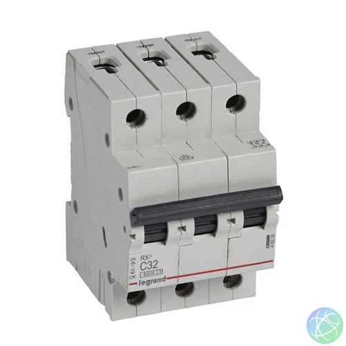 Legrand 419238 RX3 C32 6kA BIC 3 pólusú kismegszakító