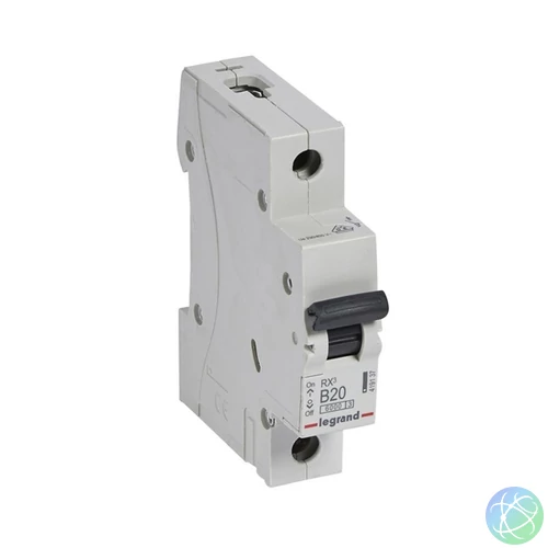 Legrand 419137 RX3 B20 6kA BIC 1 pólusú kismegszakító