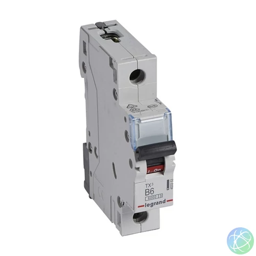 Legrand 403353 TX3 B6 6kA BIC 1 pólusú kismegszakító