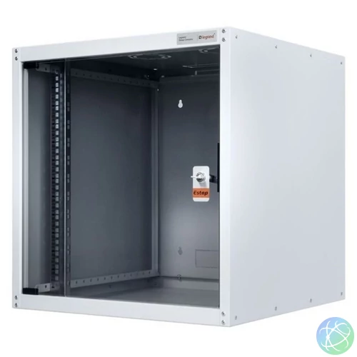Legrand EVO16U6045 19" 16U SZÉL:600 MÉLY:450 MAG:805 hálózati faliszekrény komplett Evoline