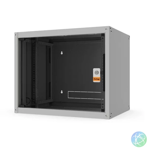 Legrand EVO22U6060 19" 22U 600x600x1108 biztonsági üvegajtós hálózati állószekrény komplett Evoline