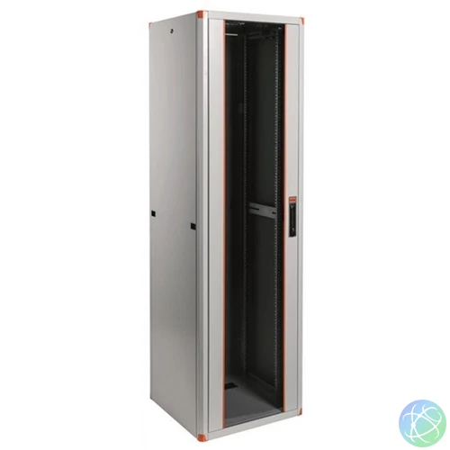 Legrand EVO32U8080 19" 32U 800x800x1552 biztonsági üvegajtós hálózati állószekrény komplett Evoline