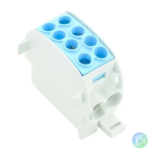 Leipold 202/125A Cu/Al ónozott kék 2x35+2x25mm2 1P 25mm2/ HLAK 35/25 N fővezetéki leágazókapocs