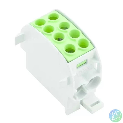 Leipold 202/125A Cu/Al ónozott zöld 2x35+2x25mm2 1P 25mm2/ HLAK 35/25 PE fővezetéki leágazókapocs