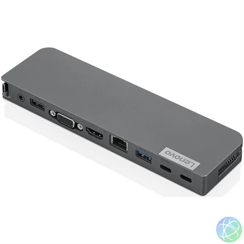 Lenovo ThinkPad 40AU0065EU 65W USB-C Mini Dock fekete dokkoló