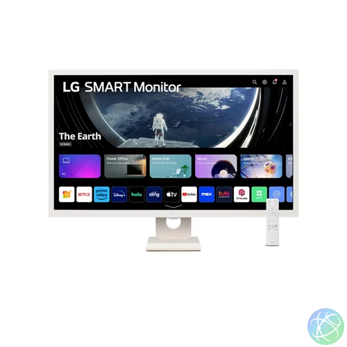LG 31,5" 32SR50F-W FHD IPS HDMI/USB/Bluetooth/AirPlay smart monitor
