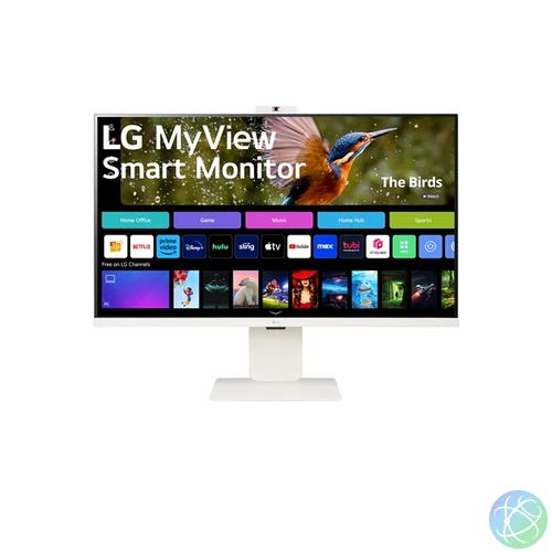 LG 31,5" 32SR85U-W UHD IPS HDMI/USB/Bluetooth/AirPlay smart monitor