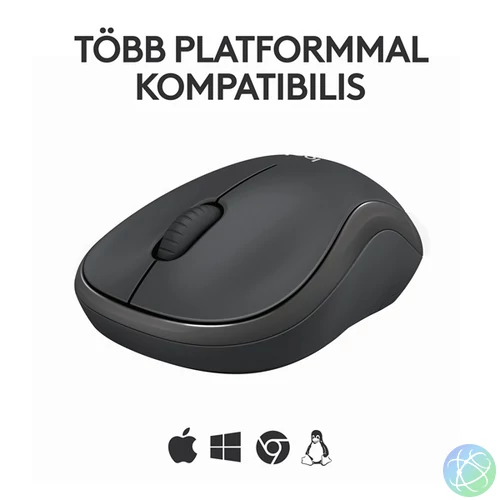 Logitech M240 Silent Bluetooth fekete egér