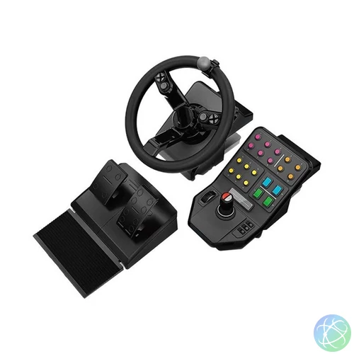 Logitech G Saitek Farming Simulator csomag fekete (kormány + pedál + vezérlőpanel)