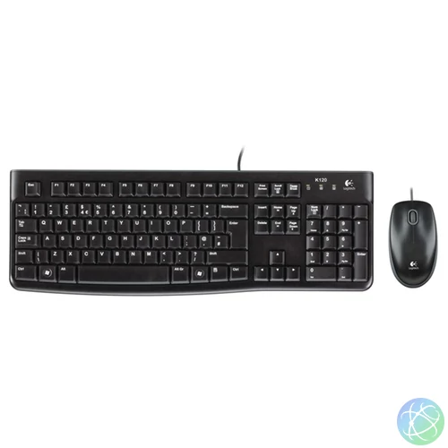 Logitech MK120 HUN fekete USB billentyűzet + egér