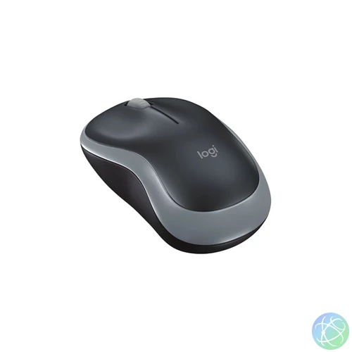 Logitech M185 vezeték nélküli szürke notebook egér