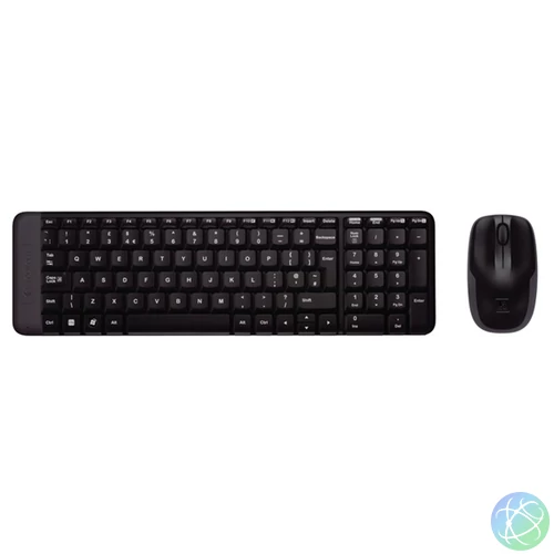 Logitech MK220 HUN fekete vezeték nélküli billentyűzet + egér