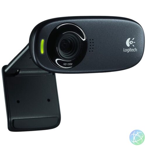 Logitech C310 720p mikrofonos fekete webkamera