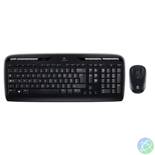 Logitech MK330 HUN fekete vezeték nélküli billentyűzet + egér