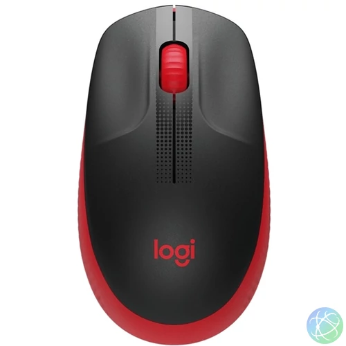 Logitech M190 piros vezeték nélküli egér