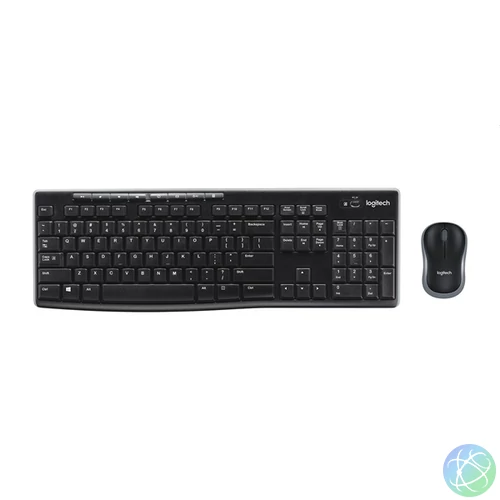 Logitech MK270 HUN fekete vezeték nélküli billentyűzet + egér