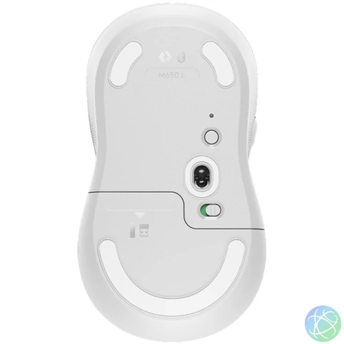 Logitech M650 Signature vezeték nélküli piszkosfehér egér