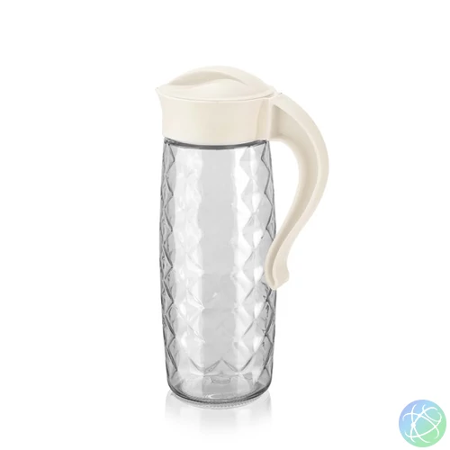 IRIS C-00315 Domi Crystal üvegkancsó 1.600ml, fekete vagy elfántcsont színű