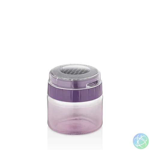 IRIS C-00500 Rainbow lila reszelő üveg tárolóval 300ml