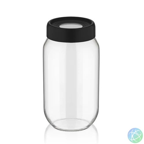 IRIS C-00116 Ring üveg tároló 1.000ml, fekete, elfántcsont vagy szürke színű