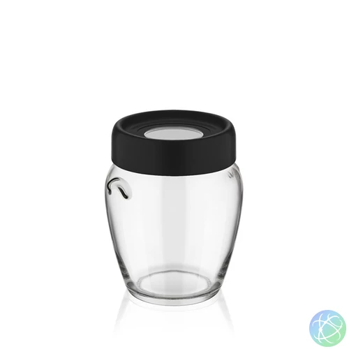 IRIS C-00138 Ring üveg tároló 580ml, fekete, elfántcsont vagy szürke színű