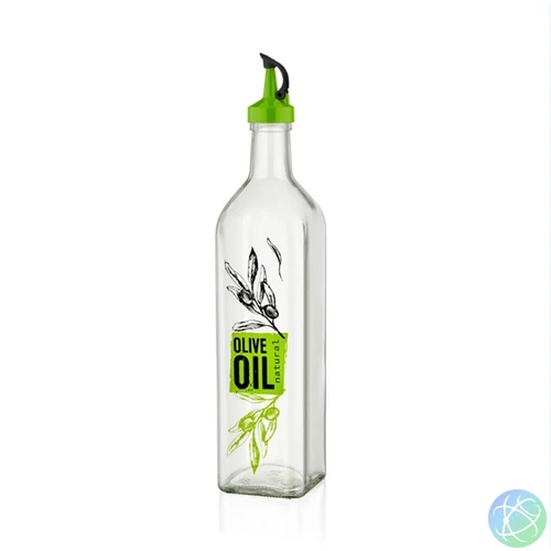 IRIS C-00198 Perge olaj és ecet kiöntő 250ml zöld
