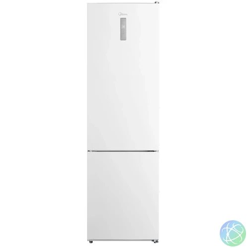 Midea MDRB489FGE01OE fehér, alulfagyasztós, Hűtő: 247L, Fagyasztó:83L, No frost hűtőszekrény