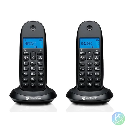 Motorola C1002CB+ fekete DECT telefon
