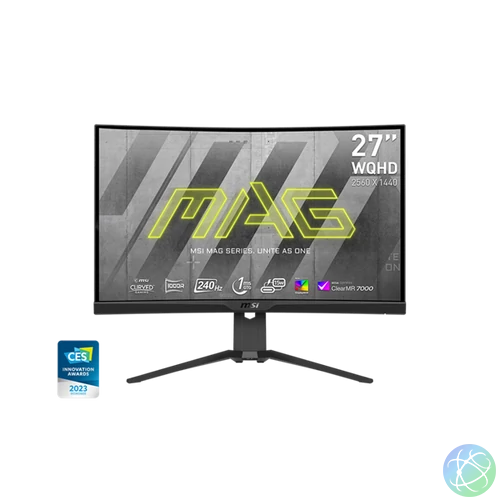 MSI 27" MAG 275CQRXF WQHD VA 240Hz HDMI/DP/USB ívelt gamer monitor
