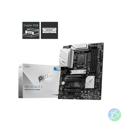MSI PRO B760-P Intel B760 LGA1700 ATX alaplap