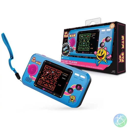 My Arcade DGUNL-3242 Ms. Pac-Man 3in1 Pocket Player hordozható kézikonzol