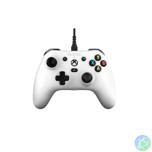 Nacon 2808829 Evol-X Xbox One/Xbox Series vezetékes fehér kontroller
