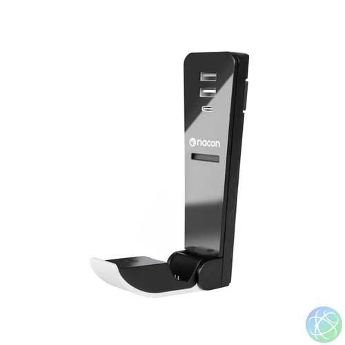 Nacon 2809193 PS5 Slim fekete kontrollertöltő HUB