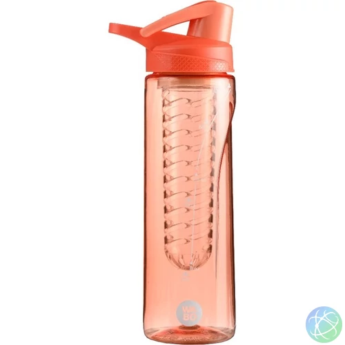 Wabo 750ml gyümölcs tartályos műanyag korall csatos kulacs
