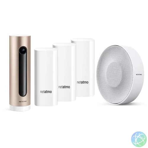 Netatmo Smart Alarm Pack okos beltéri riasztó csomag
