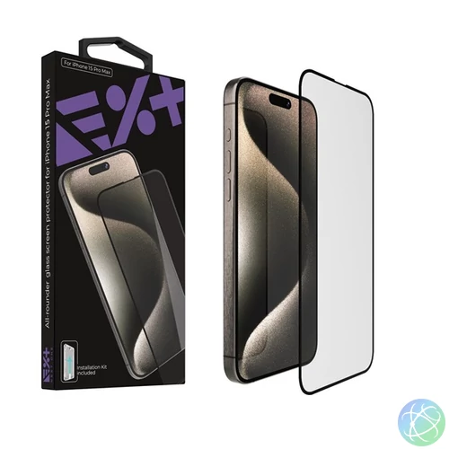 NextOne IPH-15PROMAX-ALR iPhone 15 Pro Max All-Rounder kijezővédő üvegfólia
